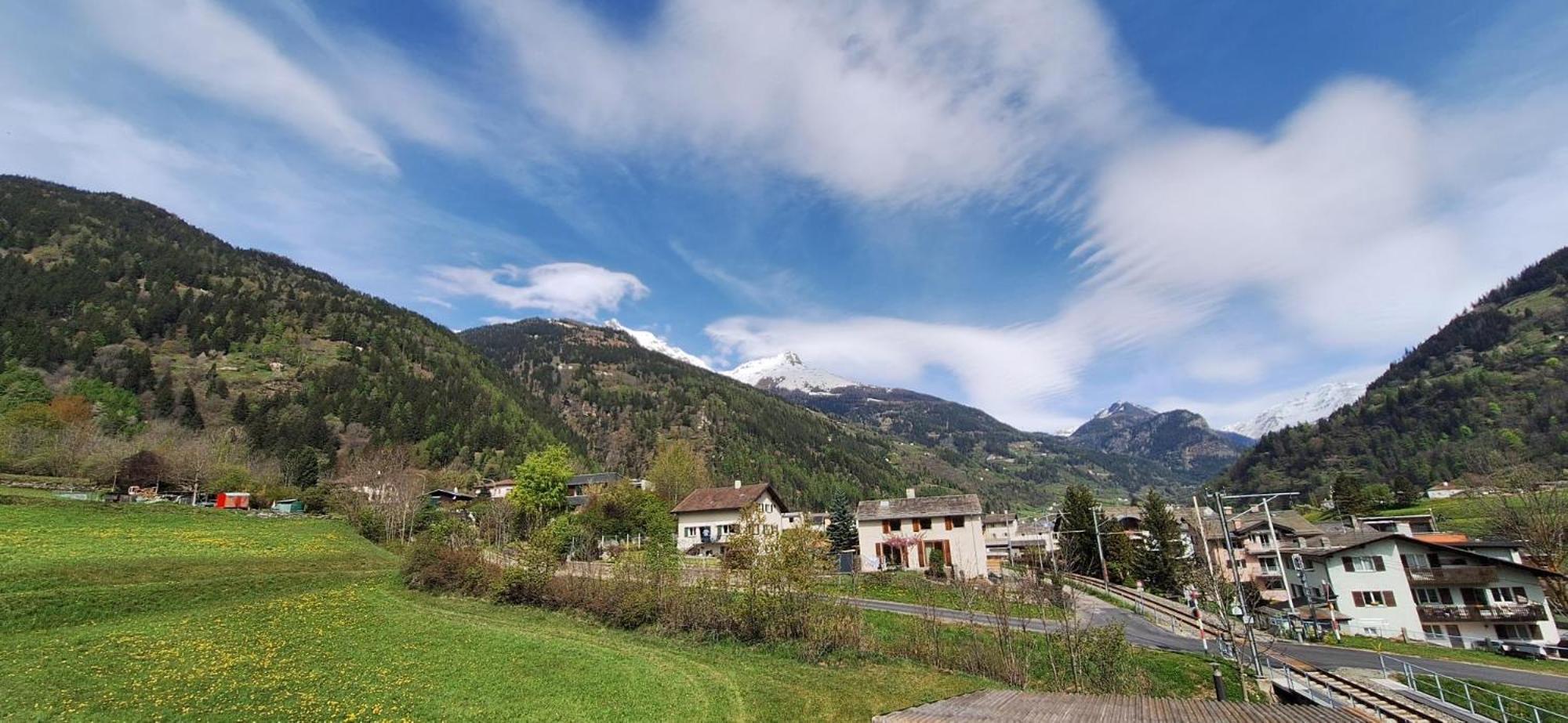 Ferienwohnung Mansarda Sant'Antonio Poschiavo Exterior foto