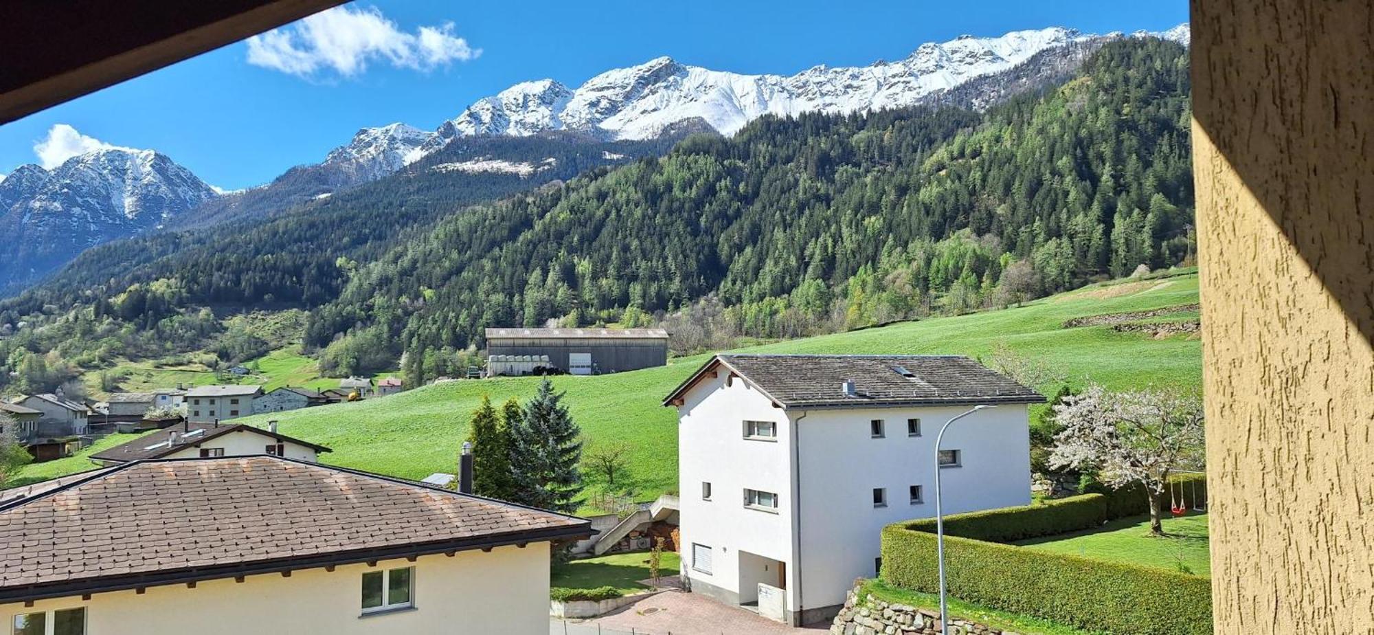 Ferienwohnung Mansarda Sant'Antonio Poschiavo Exterior foto